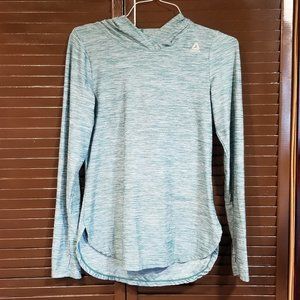 Reebok Small Lightweight Pullover Reflective Hoodie